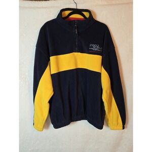 Mens XL‎ 2002 World Basketball Championship Indianapolis Blue And Yellow Fleece